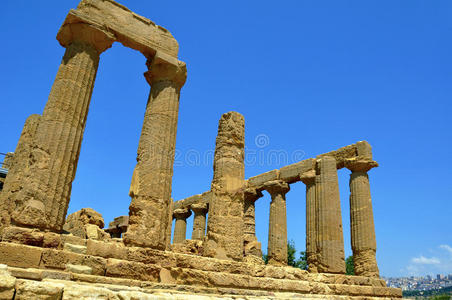希腊神庙的遗迹