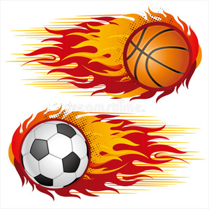 有火焰的运动照片