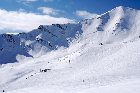 山地滑雪道