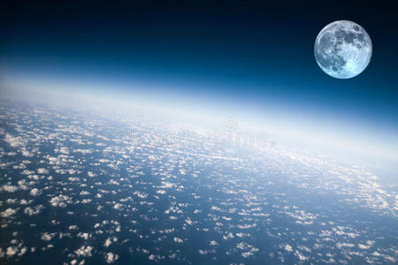 地球月球图片