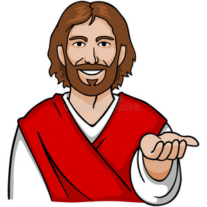耶稣祝福手势图片