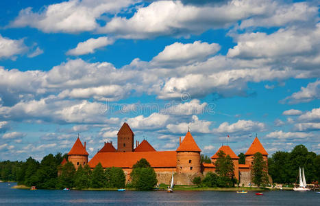 立陶宛的特拉凯城堡