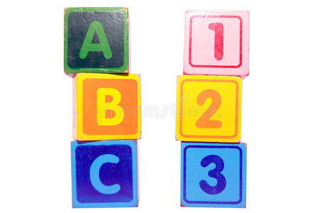 abc 123在玩具游戏方块字母中的应用
