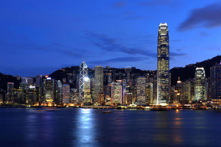香港夜景照片