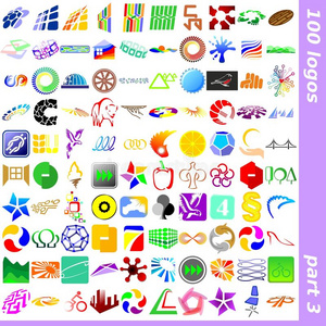 标志和标志3照片