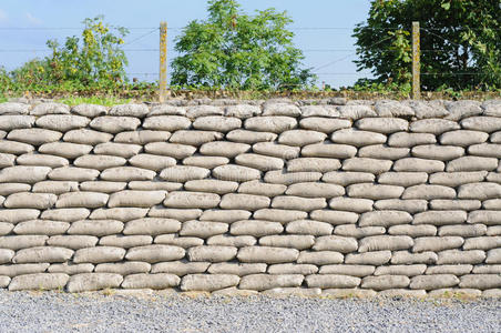 一战成名毛笔字一战战壕,遗迹,背景照片