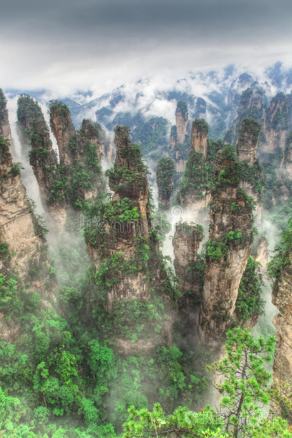 张家界国家公园哈利路亚山