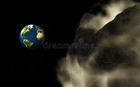 小行星灾难图片