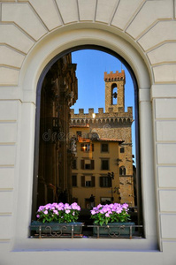意大利佛罗伦萨的典型窗户