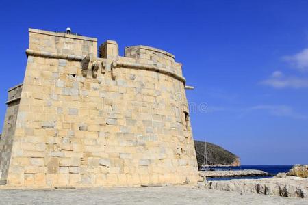 地中海阿利坎特城堡