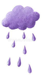 紫云紫雨图片