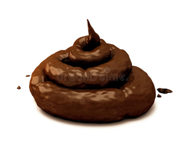 三维粪便堆照片