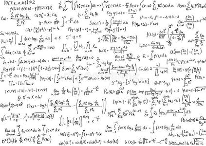 数学方程式图片 数学方程式素材 数学方程式插画 摄图新视界