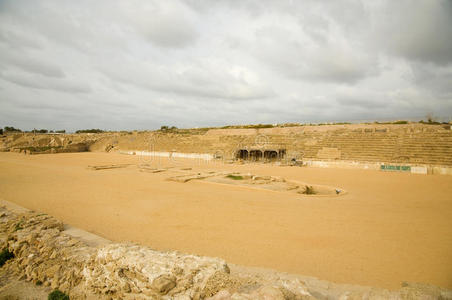比赛 哈代拉 港口 凯撒利亚 轨道 竞技场 以色列 历史的