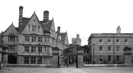 牛津的旧建筑