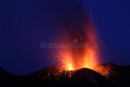 火山爆发