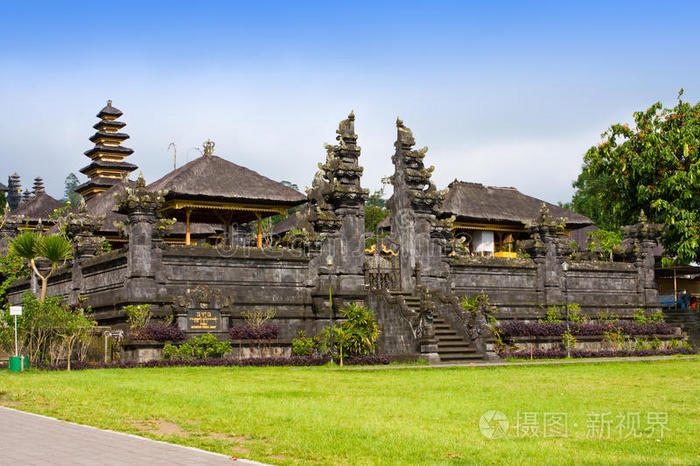 印尼巴厘岛最大的寺庙建筑群贝萨基