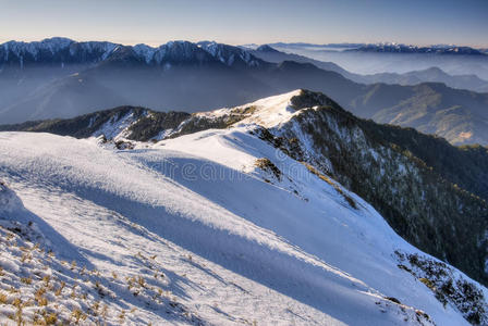 冬季山景