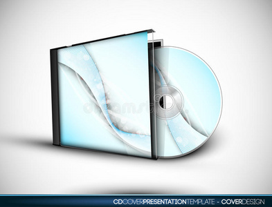 三维演示模板光盘封面设计图片