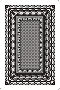 撲克牌扑克牌背面60x90mm黑白照片