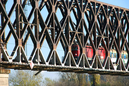 铁路桥梁机车