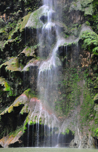 墨西哥苏美德罗峡谷瀑布图片
