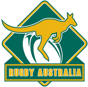 澳大利亚橄榄球澳大利亚袋鼠橄榄球照片