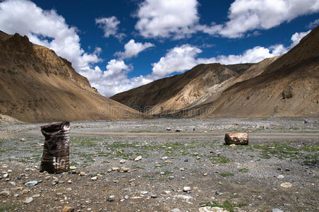 假期 旅行 月景 冒险 小山 亚洲 公园 美丽的 克什米尔