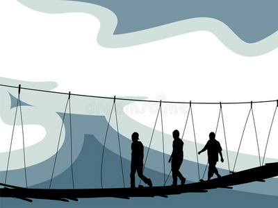 过桥的商人可爱的女孩在过桥时平衡推荐排序热门下载最新上线精品全部