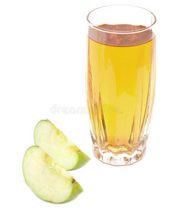 苹果汁和新鲜苹果