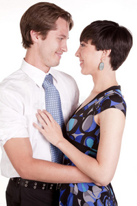 相互注视婚礼,新娘和新郎,爱婚礼,新娘和新郎,爱爱情故事心脏和大脑的