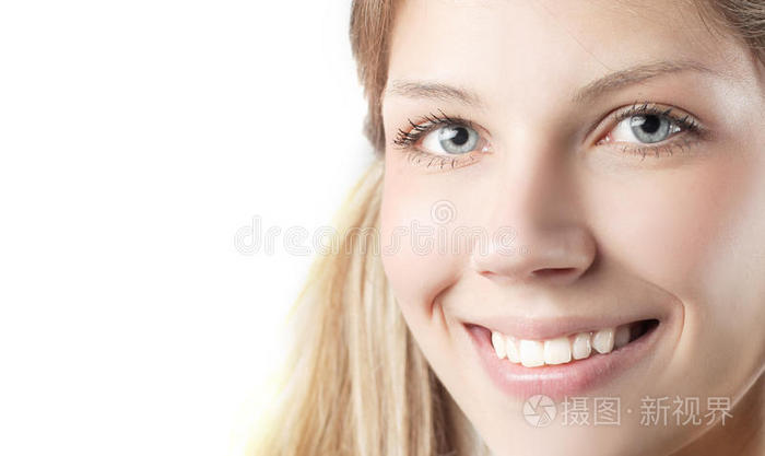 女孩 女人 特写镜头 健康 微笑 面貌 牙齿 费姆 白种人