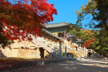 韩国庆州布尔古萨寺