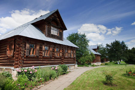 古老的俄罗斯木屋