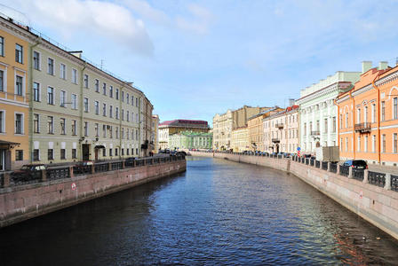 码头 粉红色 建筑 彼得堡