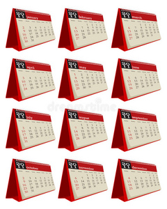 2011年桌面日历