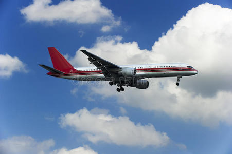 波音757200飞机摄影图