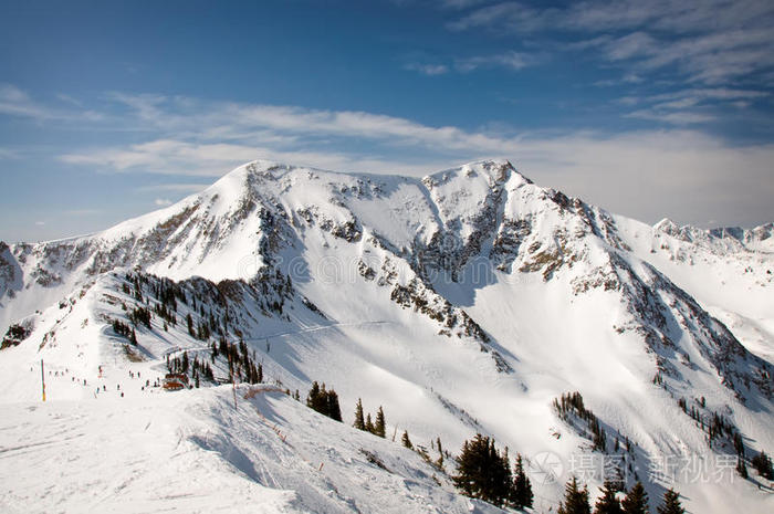 滑雪山