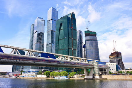 俄罗斯莫斯科商业中心摩天大楼