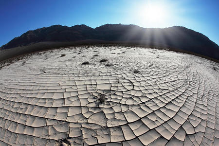 死亡谷的朝阳图片