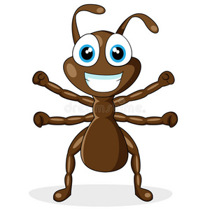 蚂蚁可爱放大图片