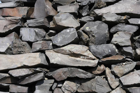 玄武岩石材结构图片