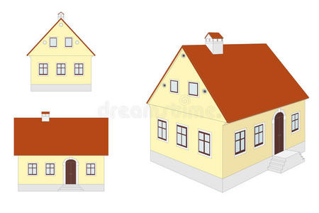 欧洲传统乡村住宅图片