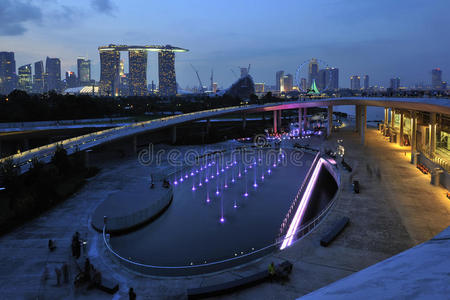 新加坡码头拦河坝