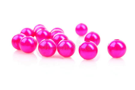 粉色珠子