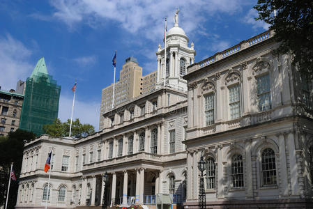 纽约市政厅图片