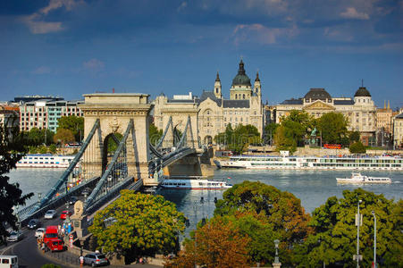 布达佩斯著名的链桥