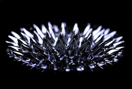 铁-流体铁-流体三维纳米管渲染纳米技术乳状液前向纳米管一根纳米管