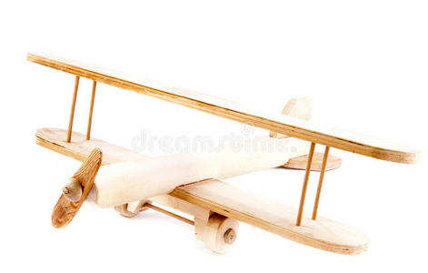 儿童手工木制飞机