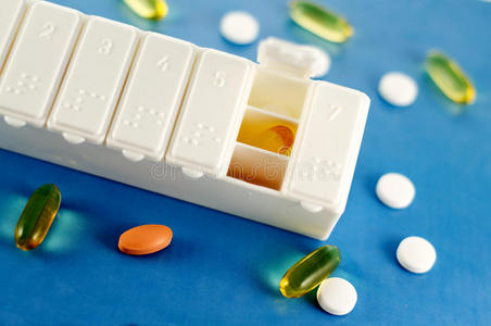 药盒中的处方药图片